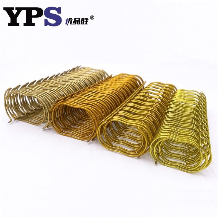 Different Shades Of Gold Double Ring Wire Ring