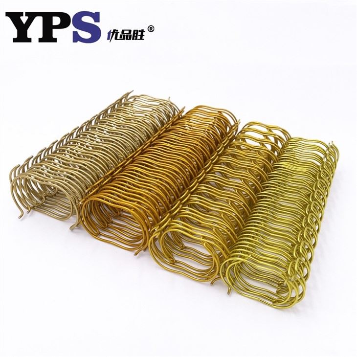 Different Shades Of Gold Double Ring Wire Ring